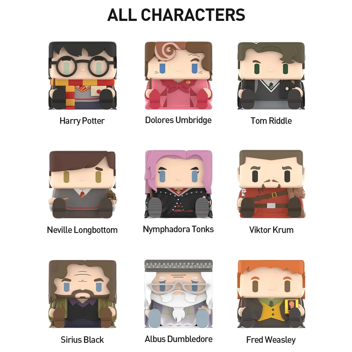 Harry Potter POP CUBE-1 Series Figures Blind Box By Pop Mart - Medaid International