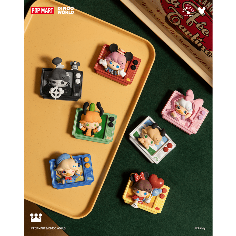 Dimoo WORLD × Disney Series-Fridge Magnet Blind Box By Pop Mart (1 Random) - Medaid International