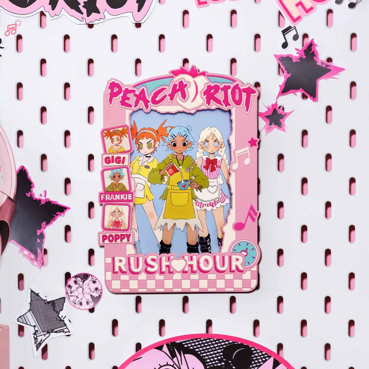 Peach Riot Rush Hour Series-Photo Frame (6-inch) By Pop Mart - Medaid International
