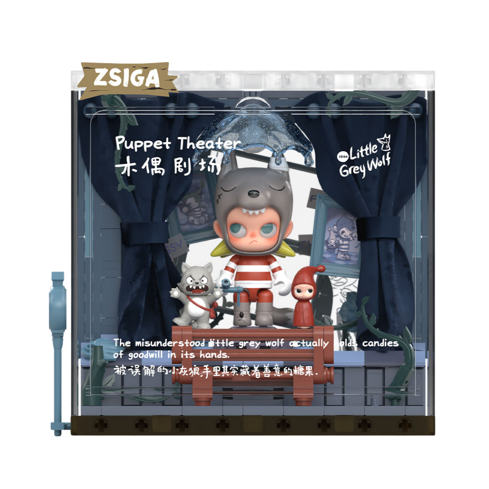 Zsiga Walking Into The Forest Series Blocks-Puppet Theater By Pop Mart - Medaid International