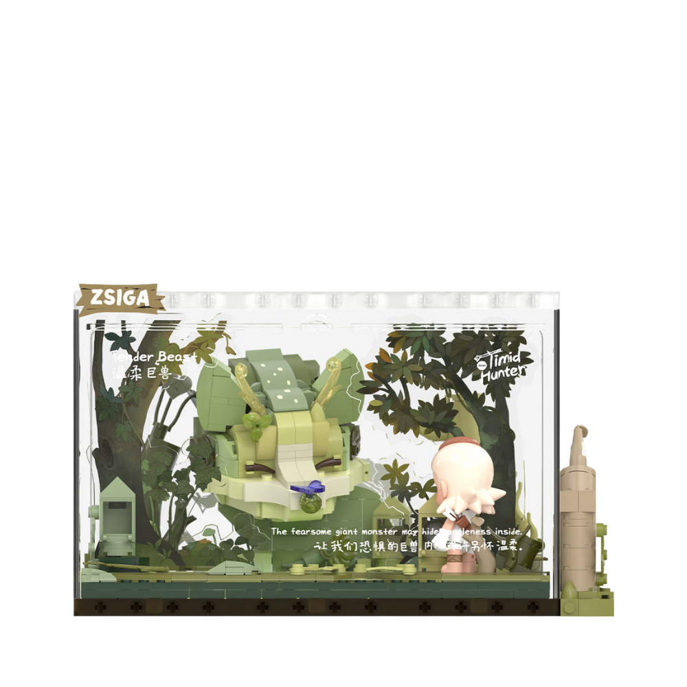 Zsiga Walking Into The Forest Series Blocks-Tender Beast By Pop Mart - Medaid International