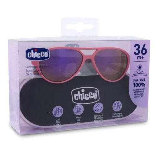 Chicco - Sunglasses 36m+ - Pink Mirror Lenses