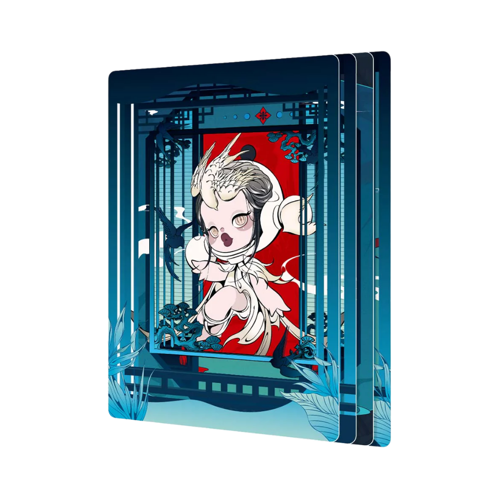 SKULLPANDA The Mirage Series Figures Art Collection Cards By Pop Mart - Medaid International