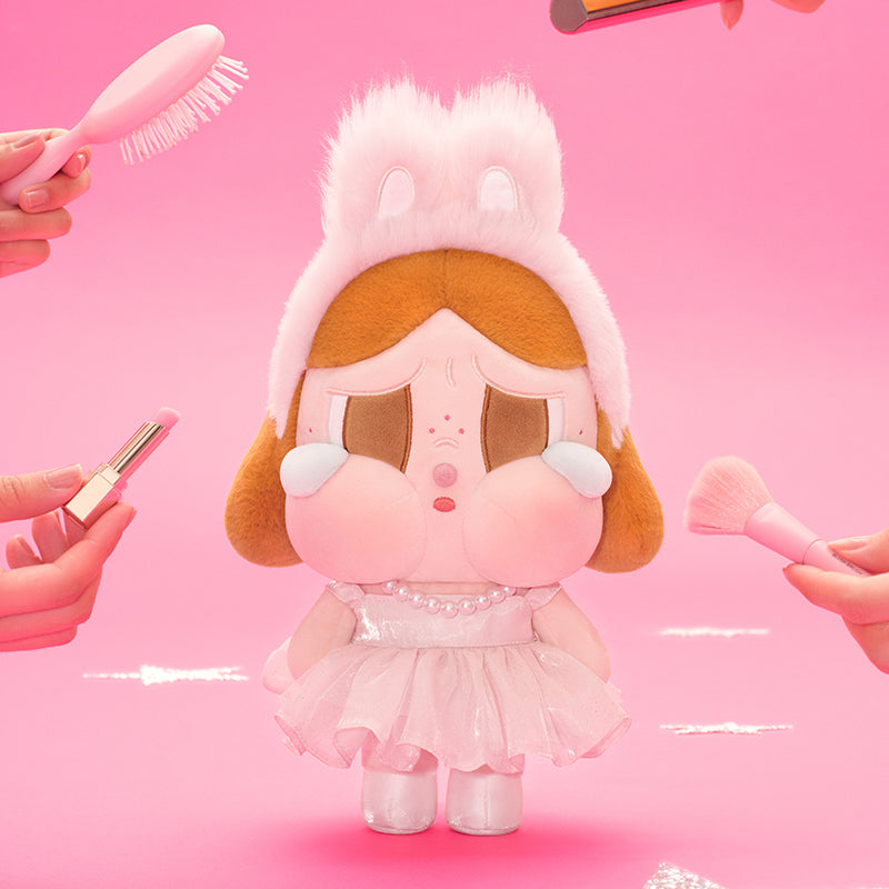 CRYBABY SHINY SHINY SERIES - Plush Doll (Pink) By Pop Mart - Medaid International
