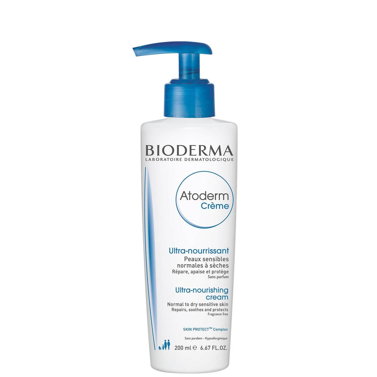 Bioderma atoderm ultra cream pump 200ml - Medaid International