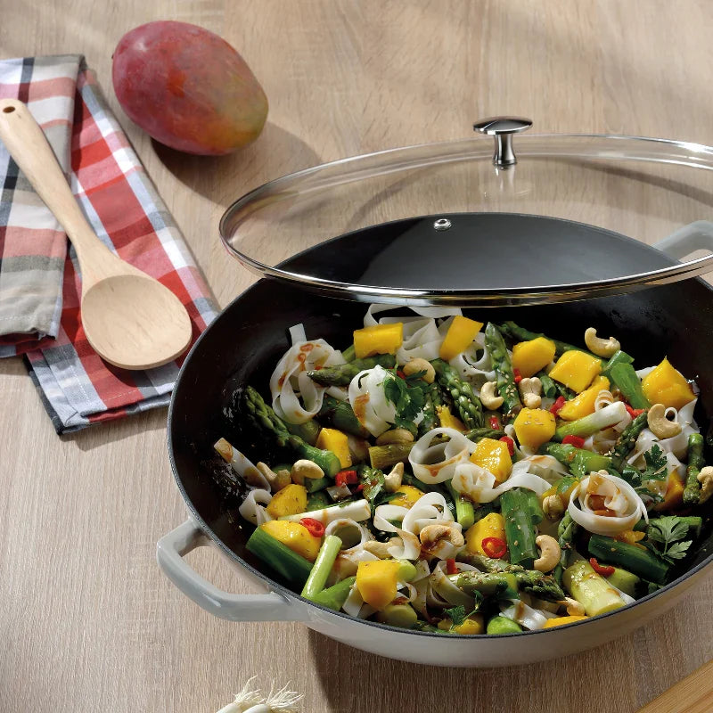 Kela Light Grey Wok Calido - 4 L