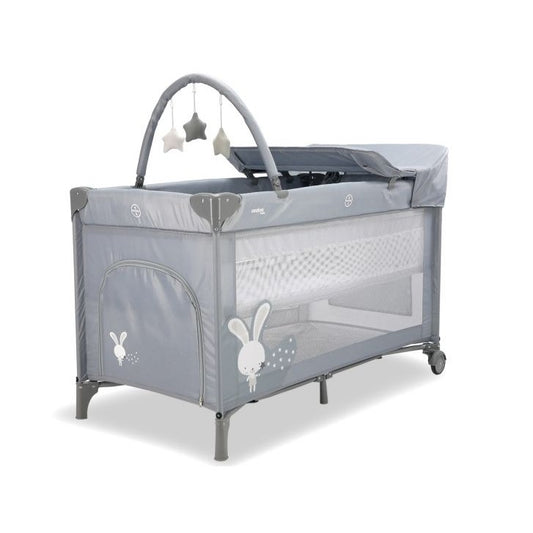 Tarvel Cot Complet Baby Rabbit Grey
