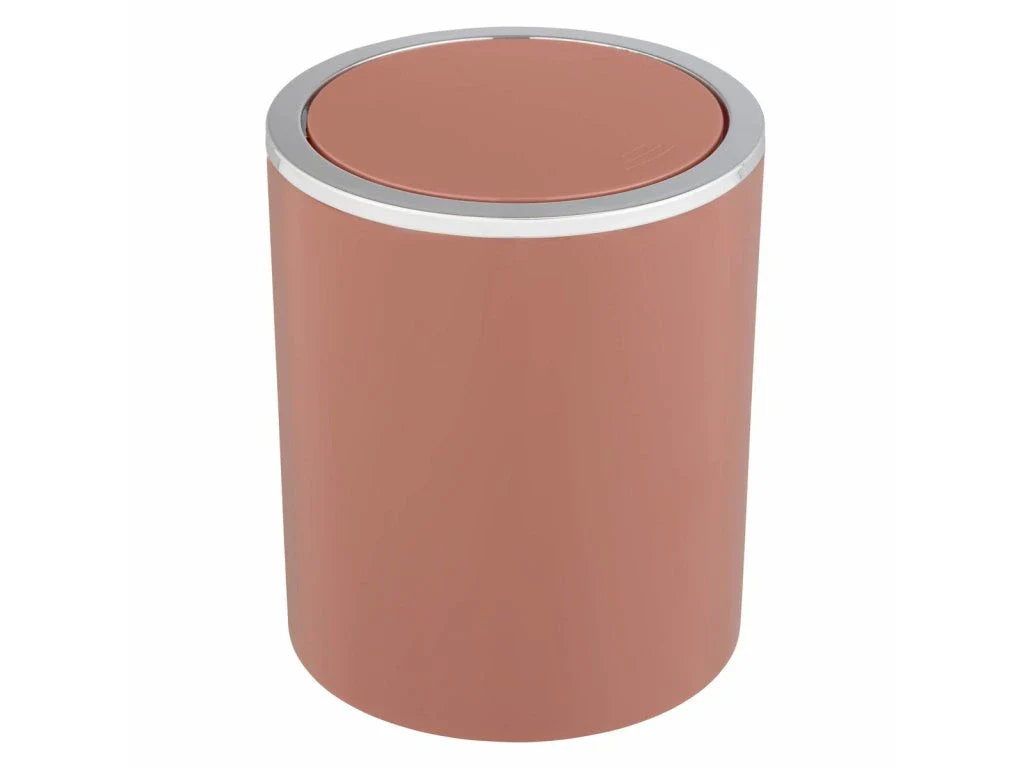 Swing lid bin Inca, old pink By Wenko.de