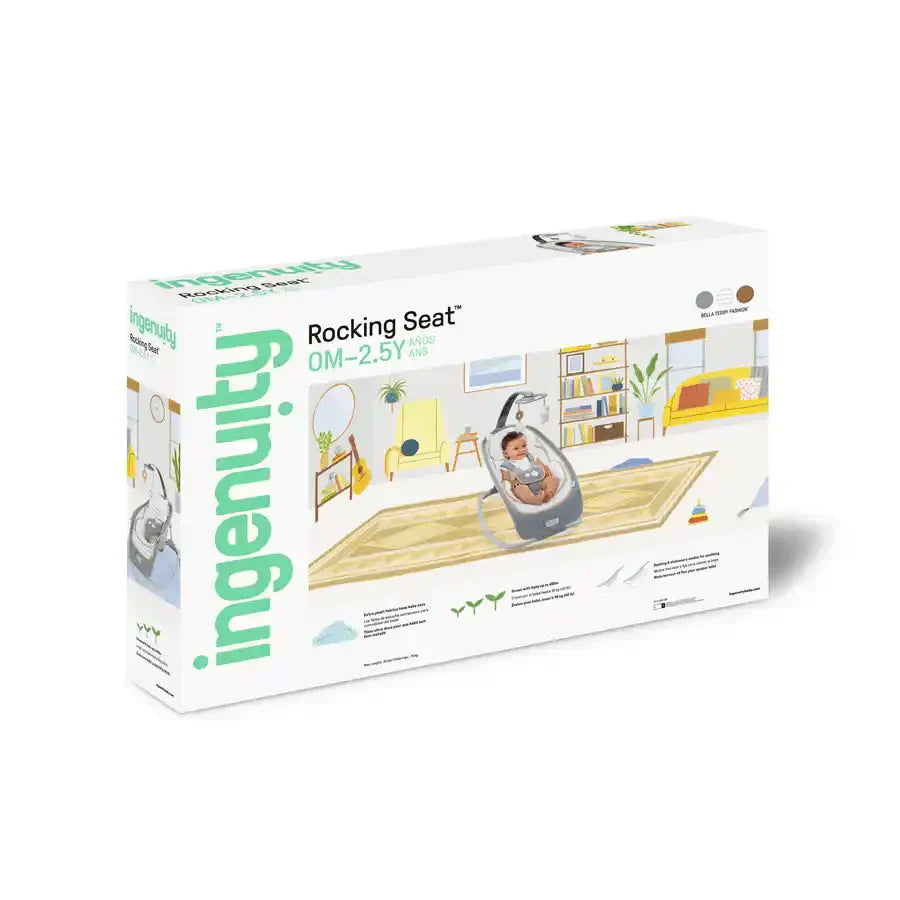 Ingenuity Rocking Seat - Bella Teddy
