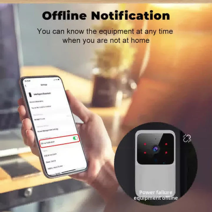 Smart Wireless Remote Video Doorbell Camera