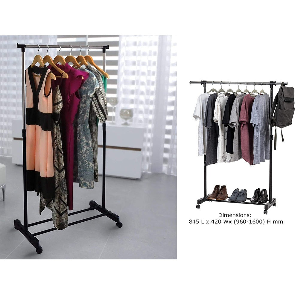 Single Pole Garment Rack