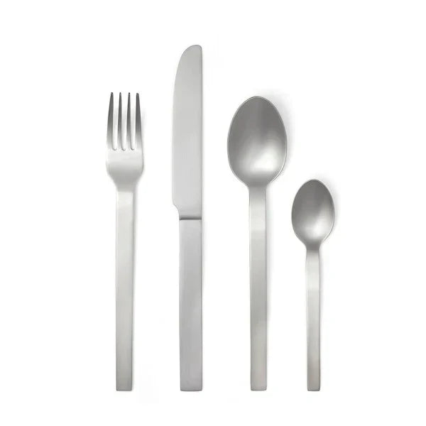 Bitz Living Cutlery Box 16pcs each 4 Dinner Fork, Dinner Knife, Dinner Spoon, Coffee Spoon Filippa Satin