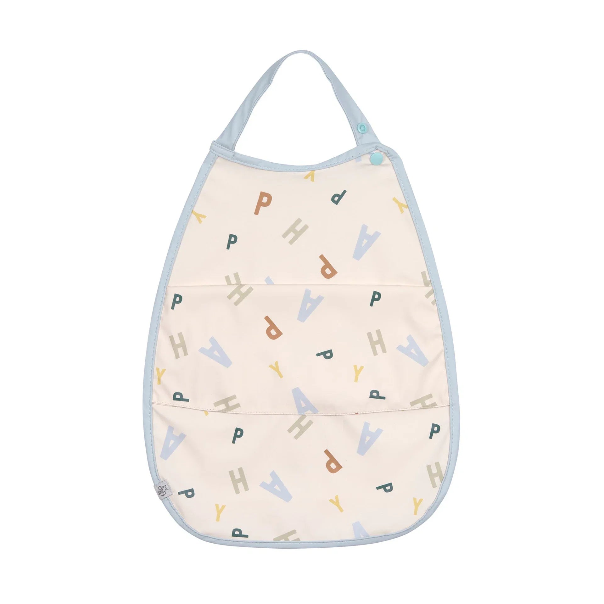 Lassig - Medium Drop Bib With Pocket - Happy Fruits
