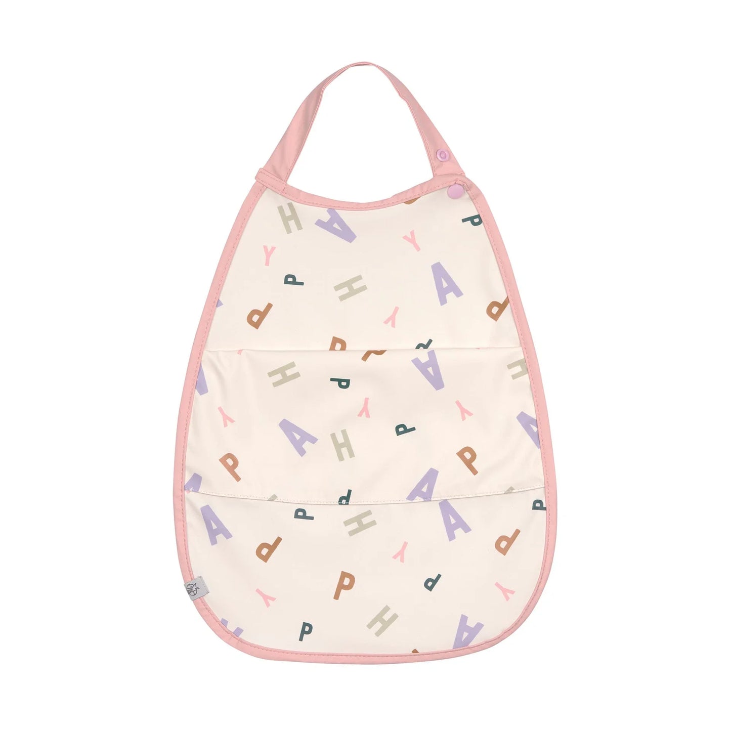 Lassig - Medium Drop Bib With Pocket - Happy Fruits