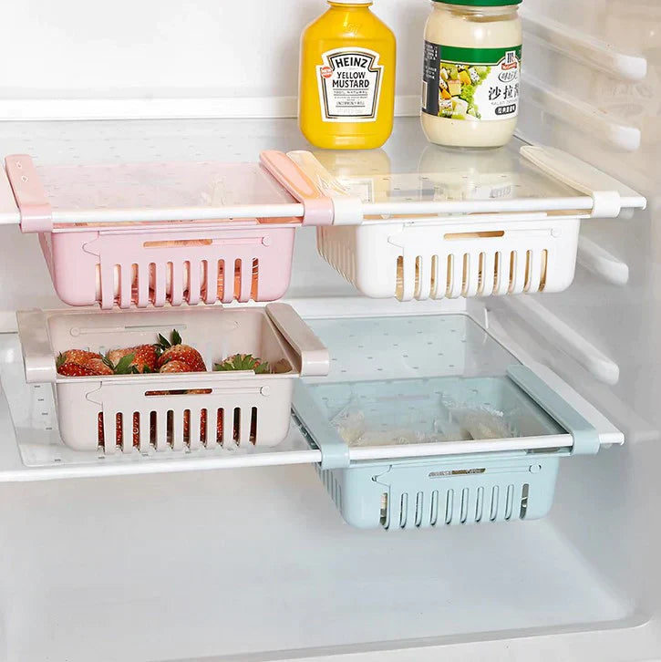 Fridge Space Saver Baskets (set of 2)