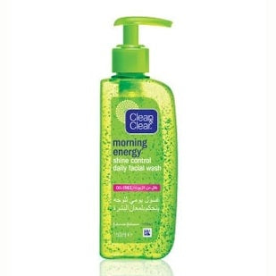 Clean & Clear Morning Energy Shine Control Daily Facial Wash 150ml - Medaid International