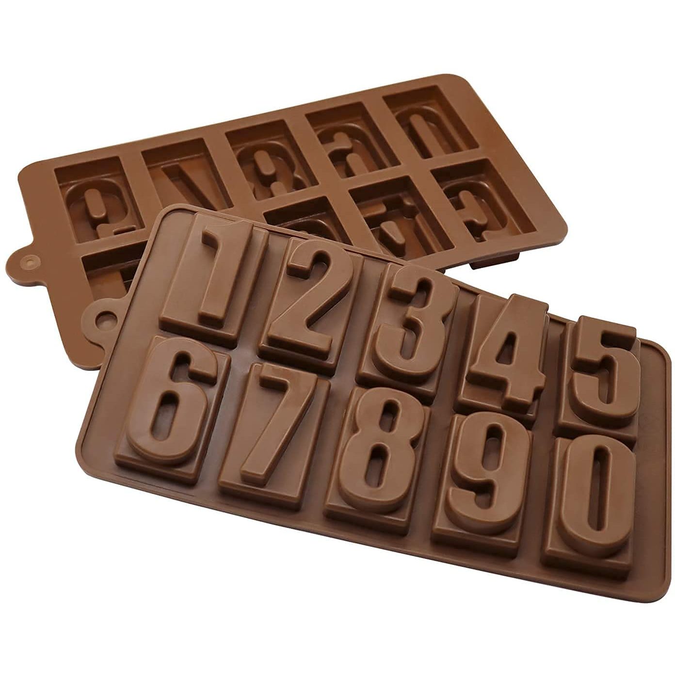 Chocolate Silicone Mold Numbers for Baking & Crafting