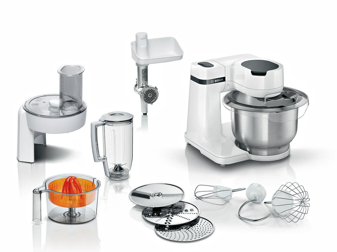 Bosch Series 2 Kitchen machine MUM 700 W White, White