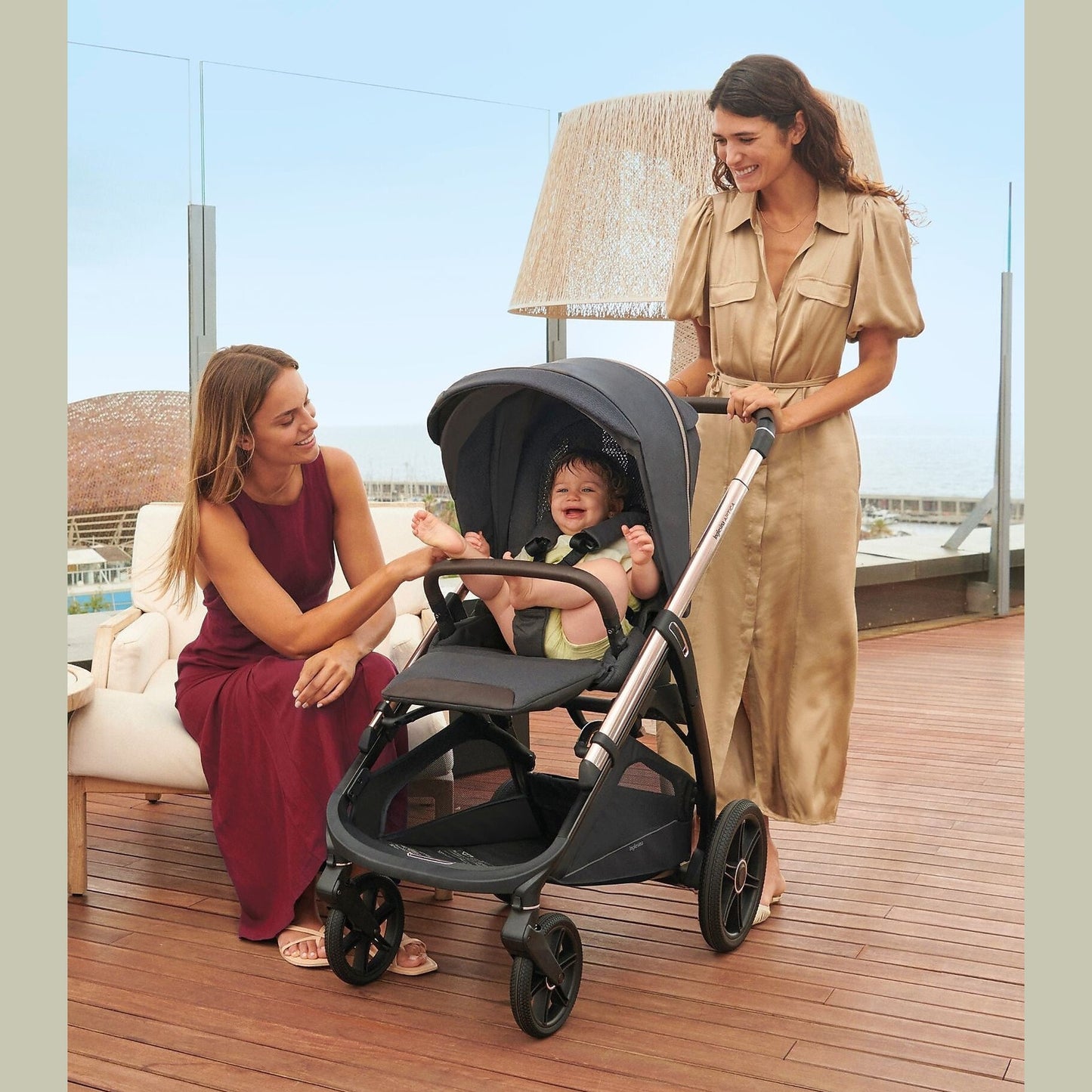Inglesina (KA61RVLG) Recline Aptica Darwin Travel Sys