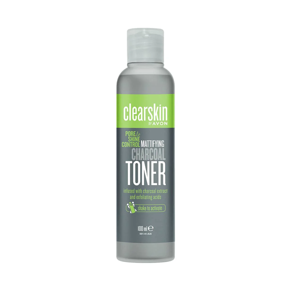 Avon Clearskin Pore & Shine Control Mattifying Charcoal Toner - Medaid International