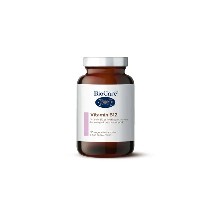 Biocare - Vitamin B12 30 Capsules * - Medaid International