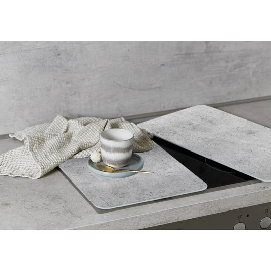 Glass kitchen protective plate/serving platters, 2 pieces By Wenko.de