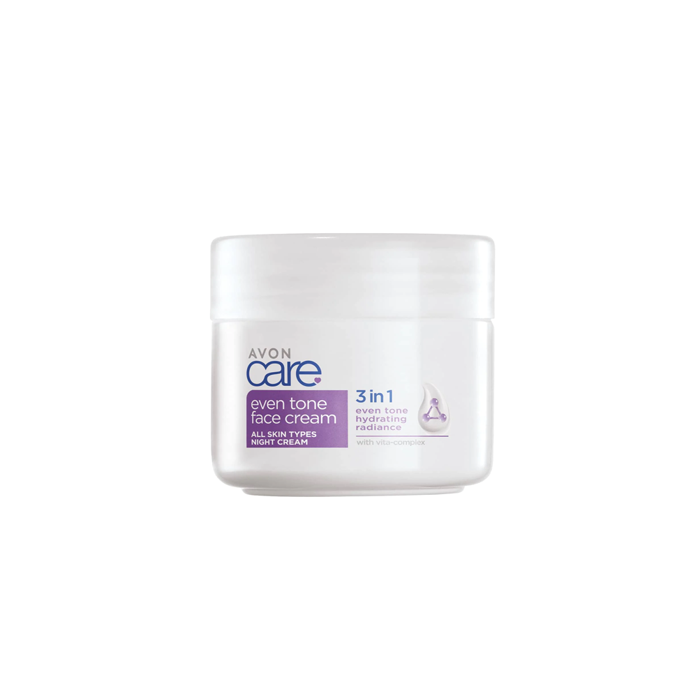 Avon Care Even Tone Night Face Cream - Uneven Tone - Medaid International