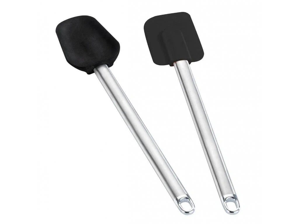 Silicone dough scraper & spatula 2 pieces. By Wenko.de
