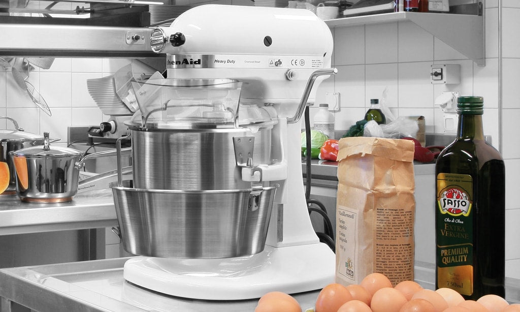 KitchenAid Heavy Duty Bowl-Lift Stand Mixer 4.8L (White)