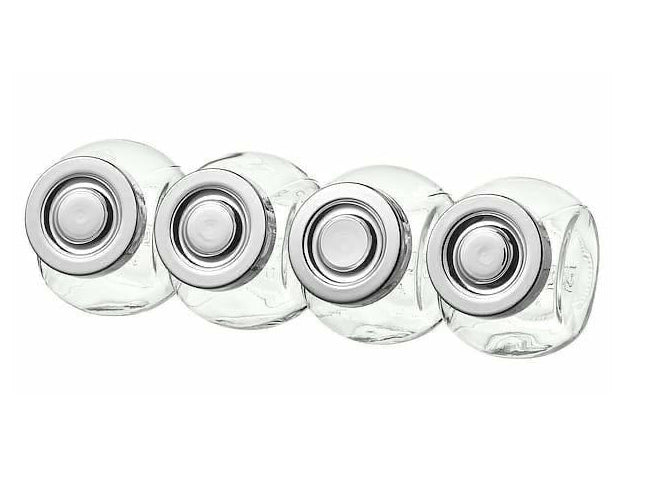 Small Glass Jar X4