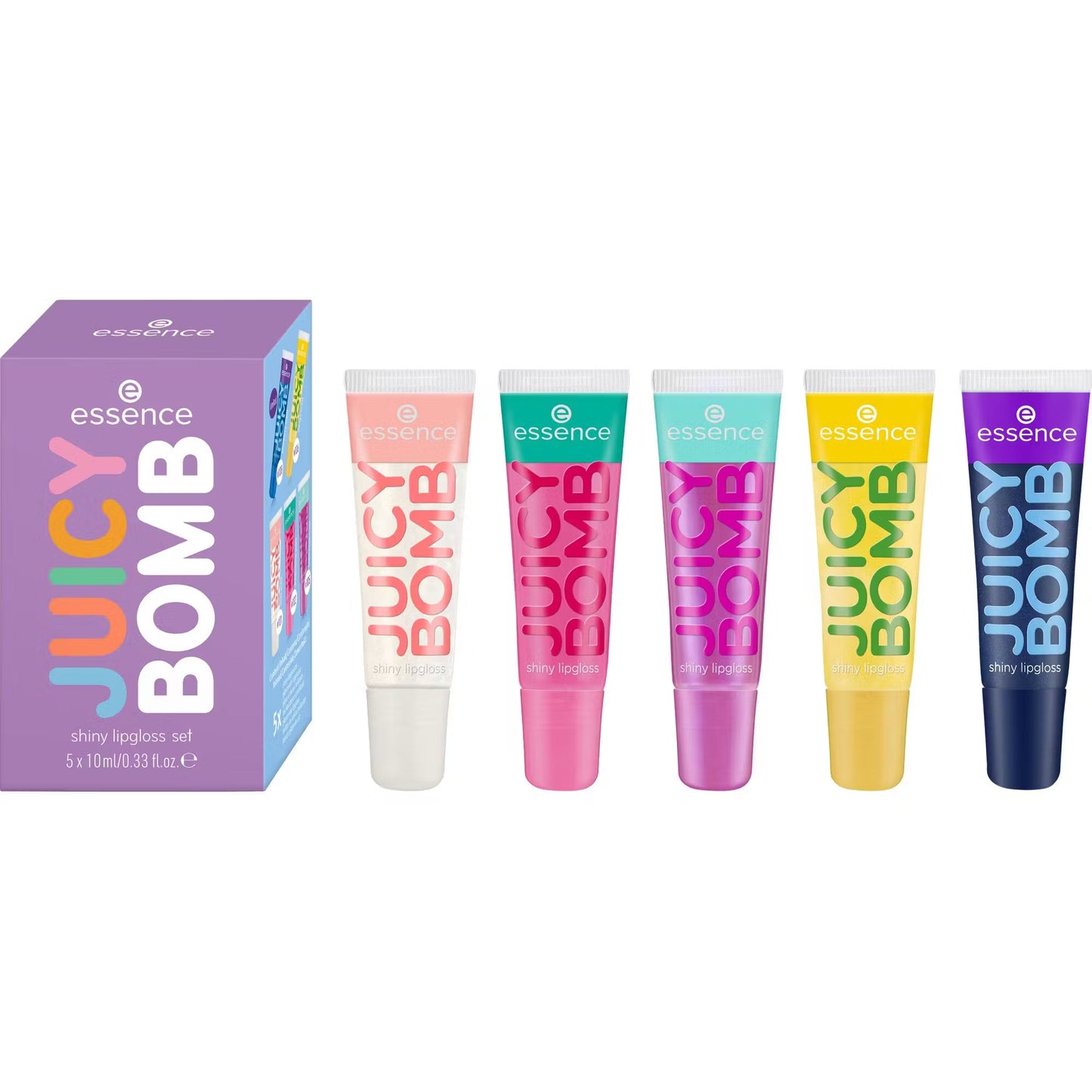 Essence Juicy Bomb Shiny Lipgloss Set 02