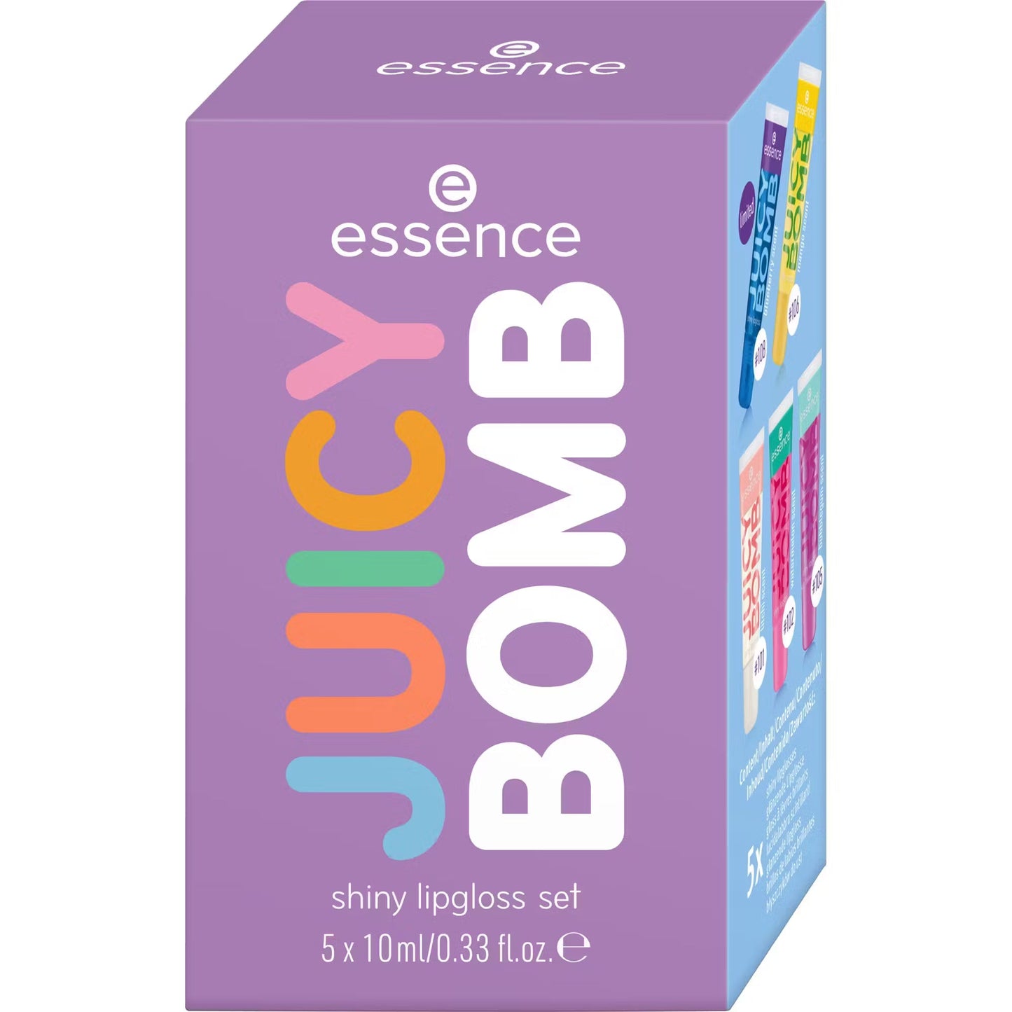 Essence Juicy Bomb Shiny Lipgloss Set 02