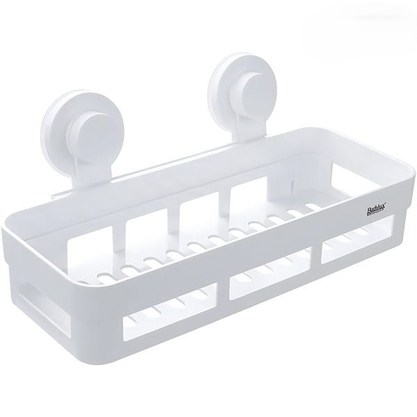 Rectangular Bathroom Basket & Shower Shelf