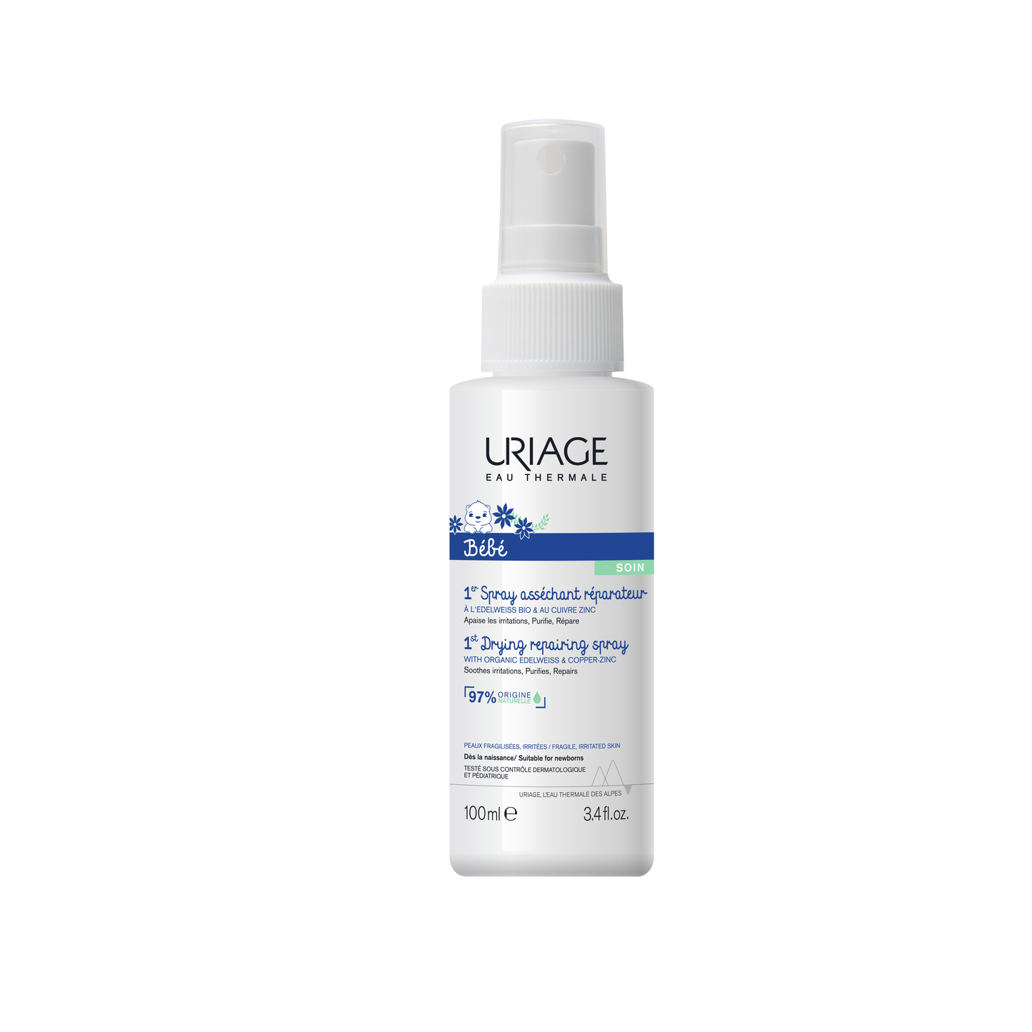 URIAGE Bébé 1st Drying Repairing Spray