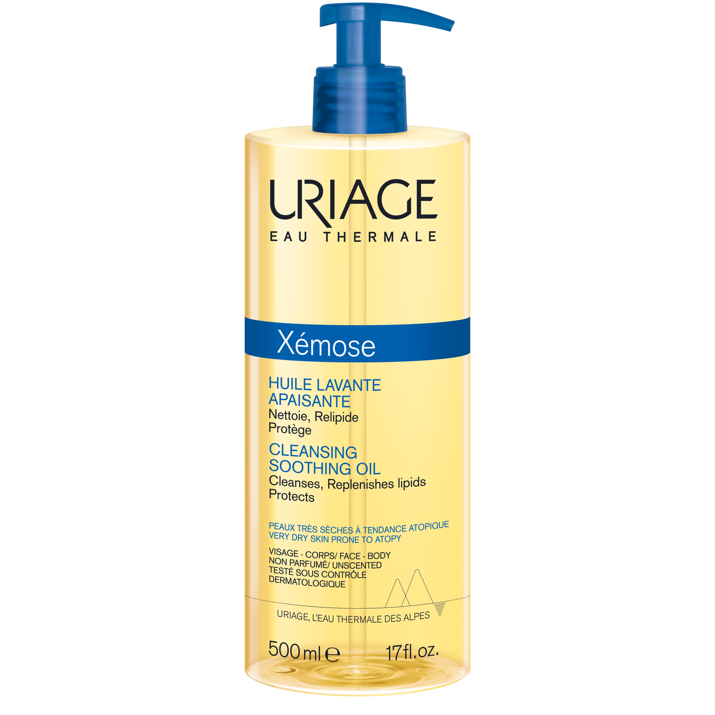 URIAGE XEMOSE Lipid-Replenishing oil 500ML