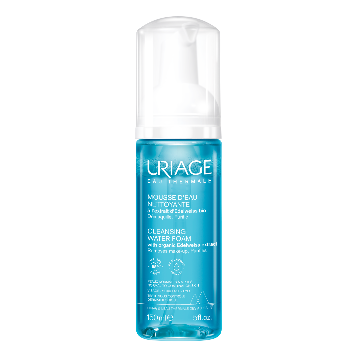 URIAGE HYGIENE Cleansing Water Foam
