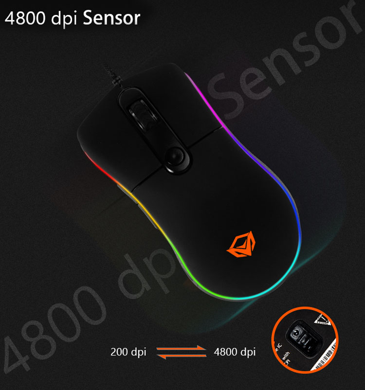 MEETION GM20 Optical Silent Wired Gaming Mouse - Medaid International