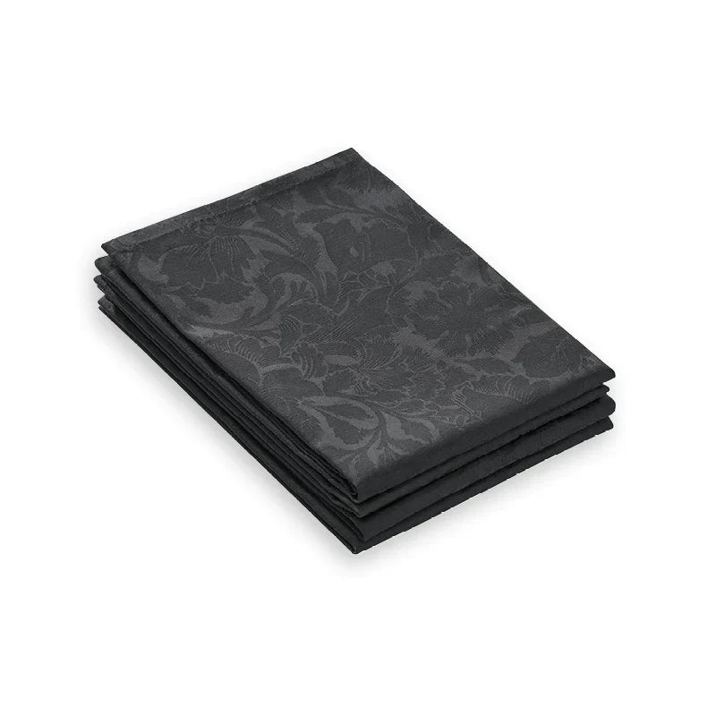 Christian Lacroix Arabesque Napkins (Set of 4) – Dark Grey Jacquard