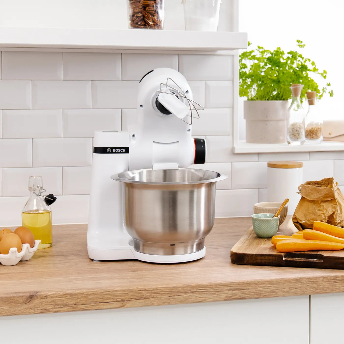 Bosch Series 2 Kitchen machine MUM 700 W White, White