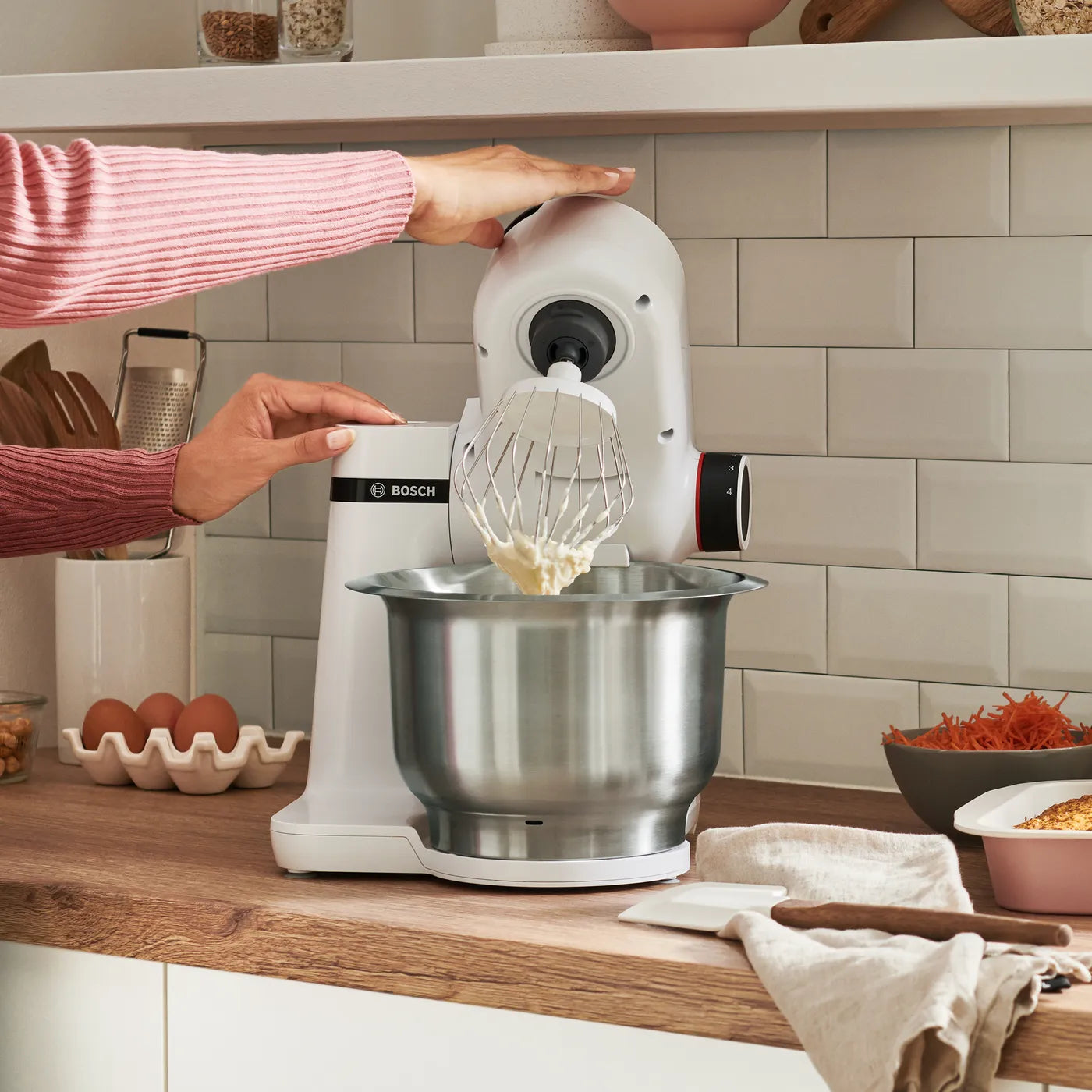 Bosch Series 2 Kitchen machine MUM 700 W White, White