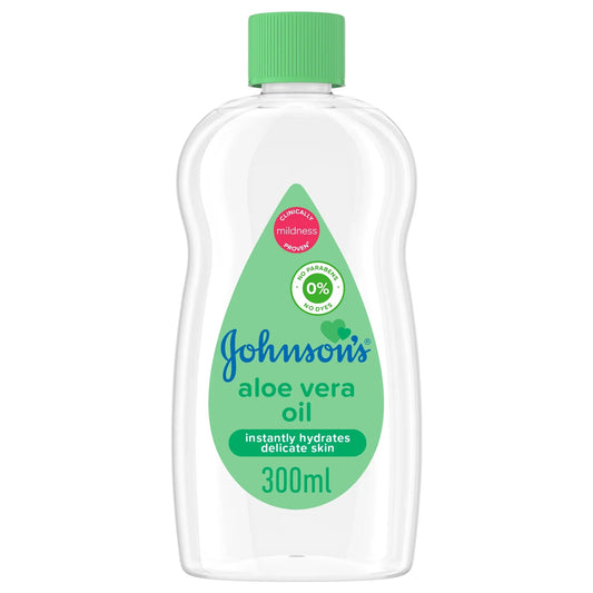 Johnson's baby oil Aloe Vera 300ml - Medaid International