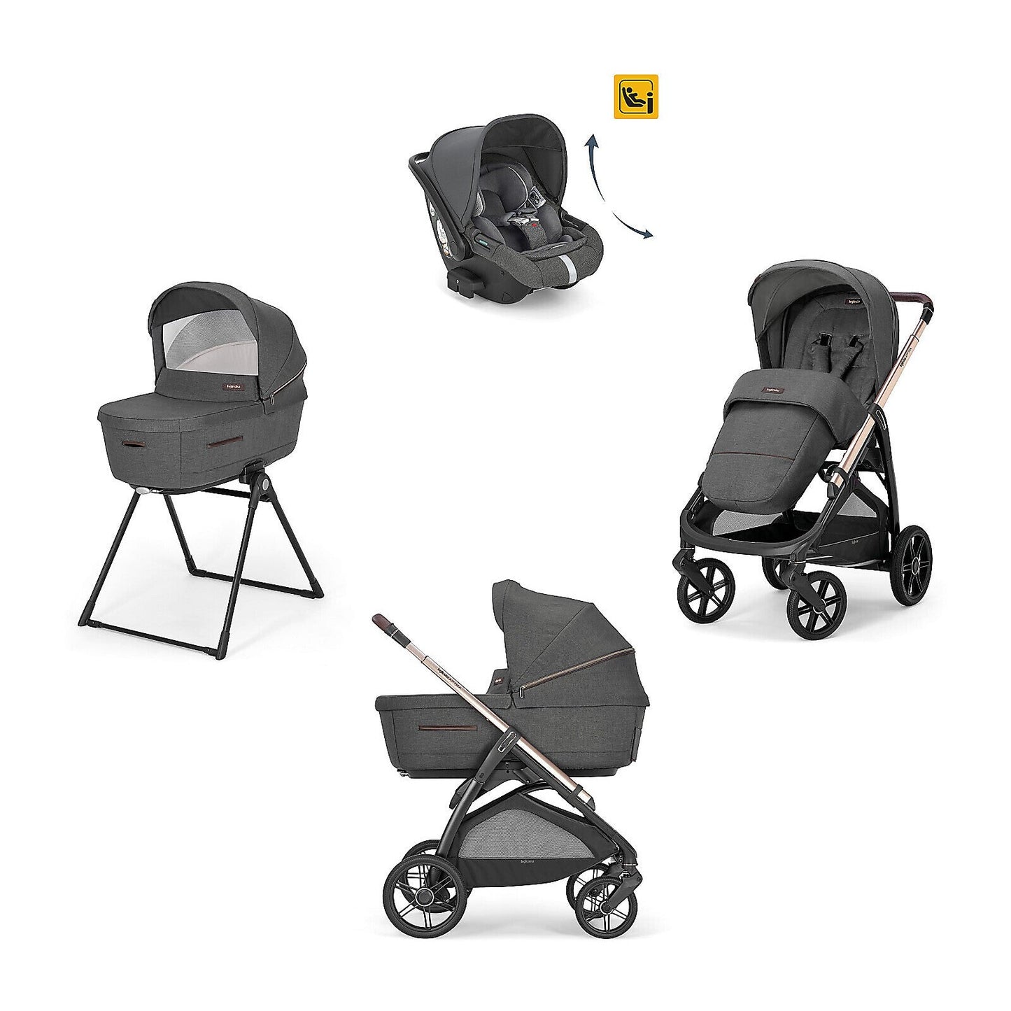 Inglesina (KA61RVLG) Recline Aptica Darwin Travel Sys