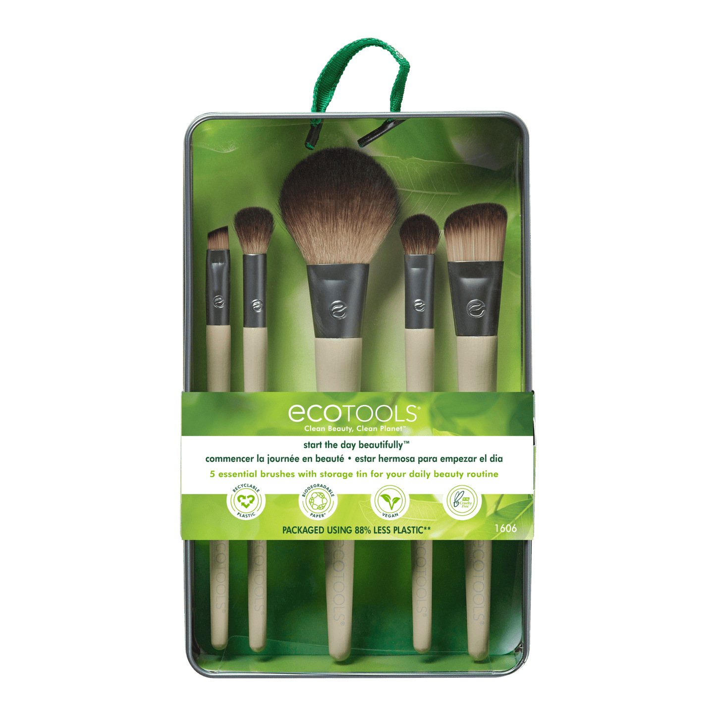 Ecotools Start The Day Beautifully Kit 5 Brushes