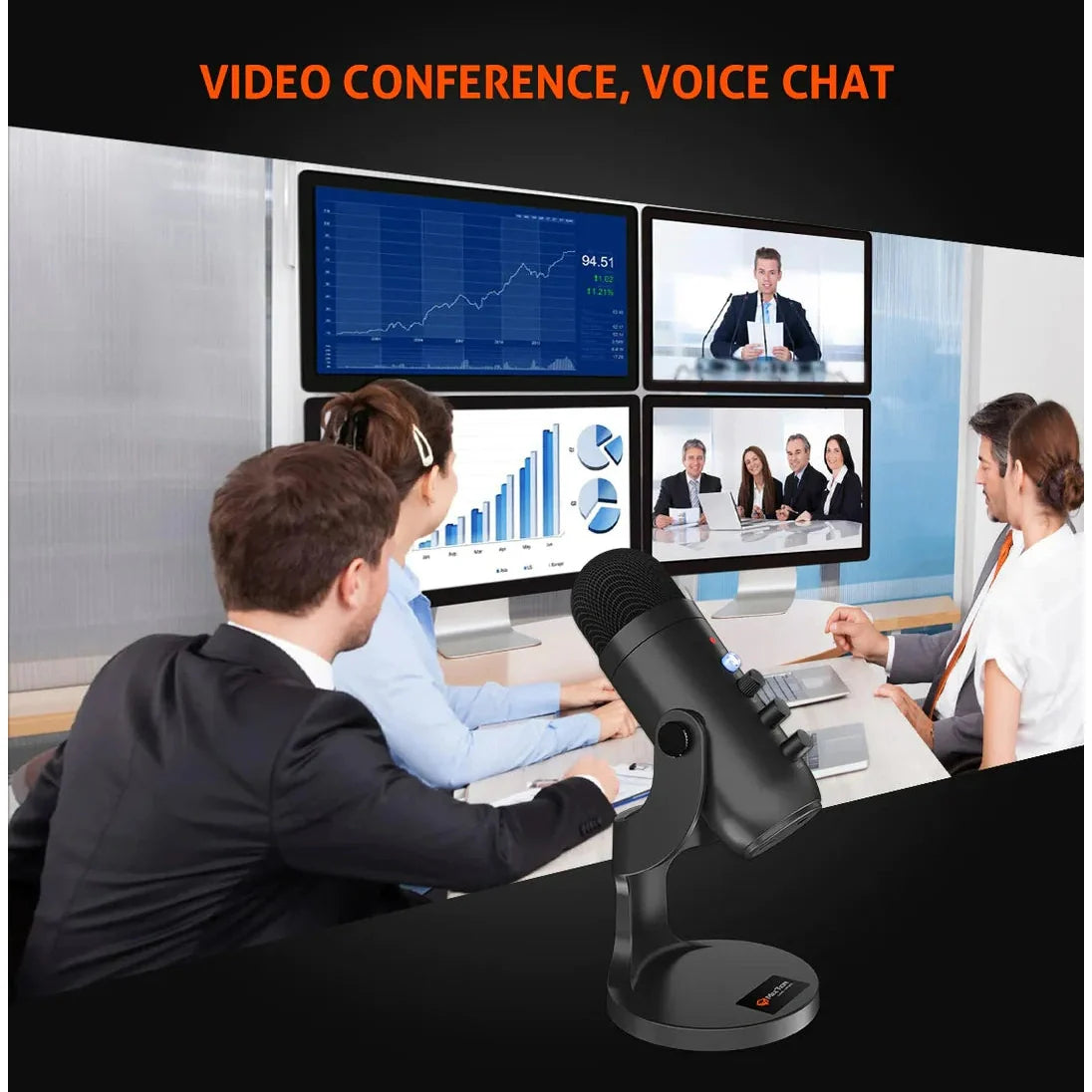 Meetion MC20 Professional Wired Conference Gaming Microphone - Medaid International