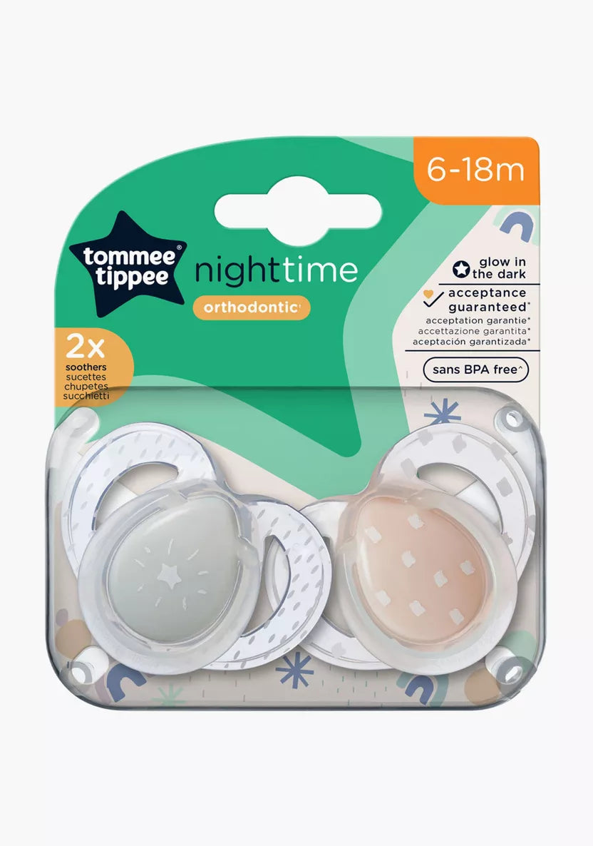 Tomme Tippee - CTN - Cherry Latex Soother - 2pack - (6-18m)