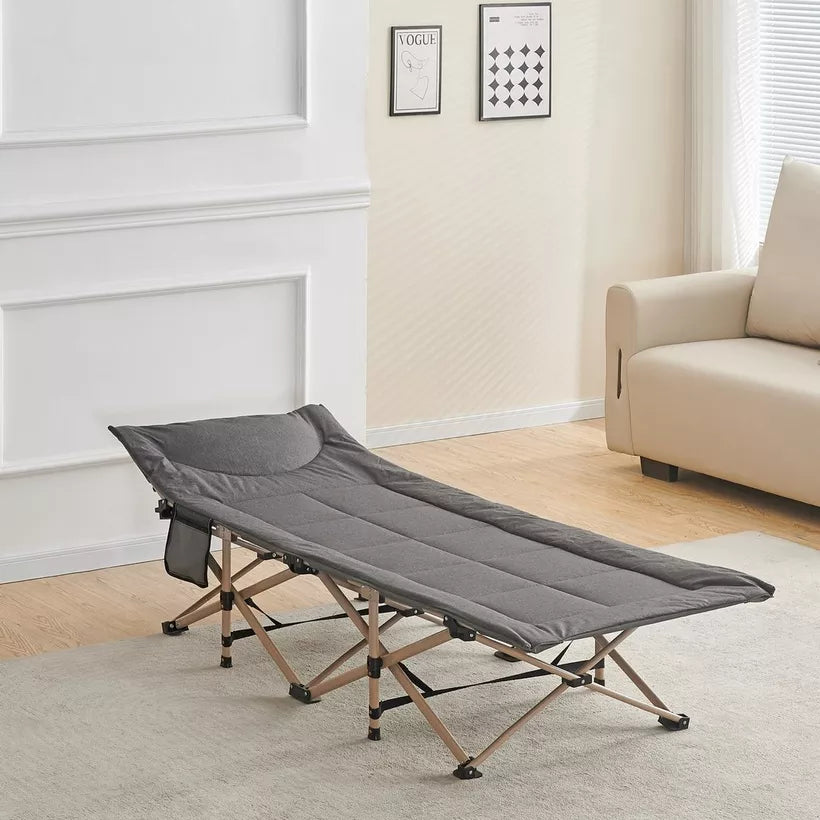 Compact Foldable Bed for Home & Travel