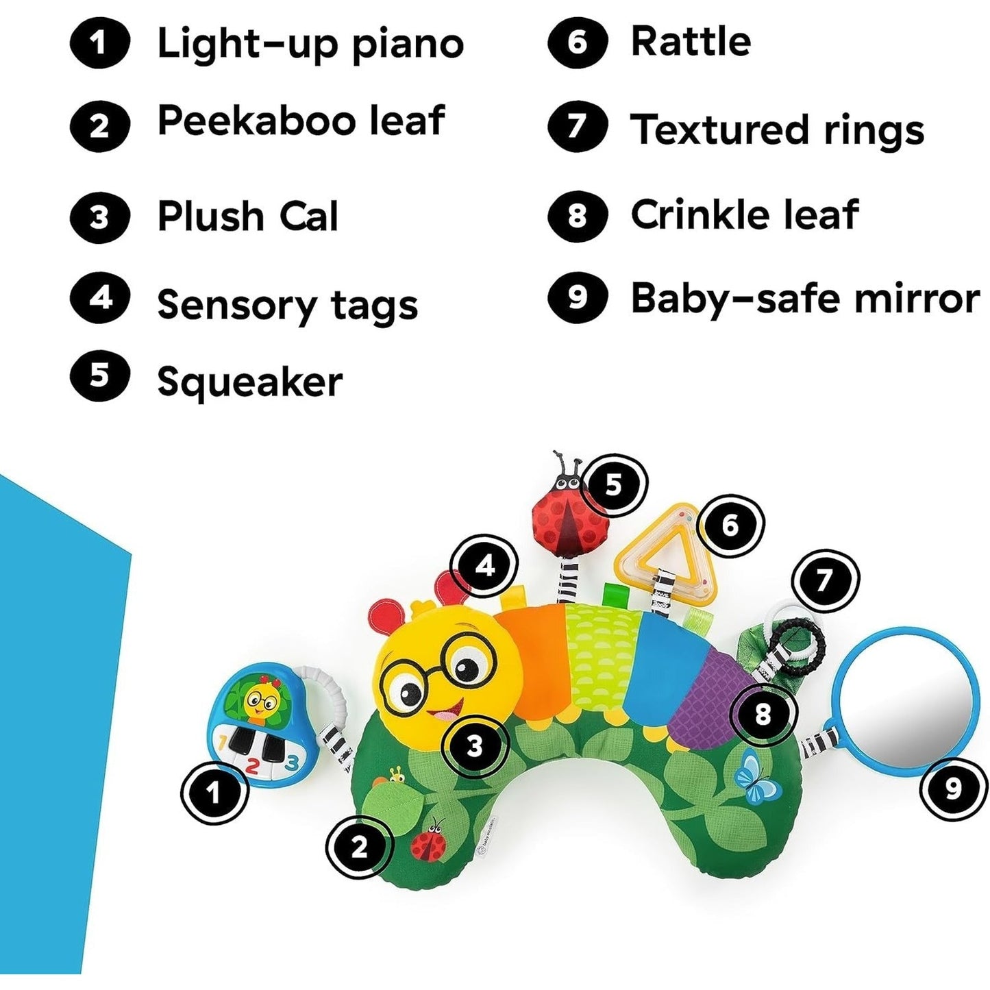 Baby Einstein Tummy Time Activity Pillow