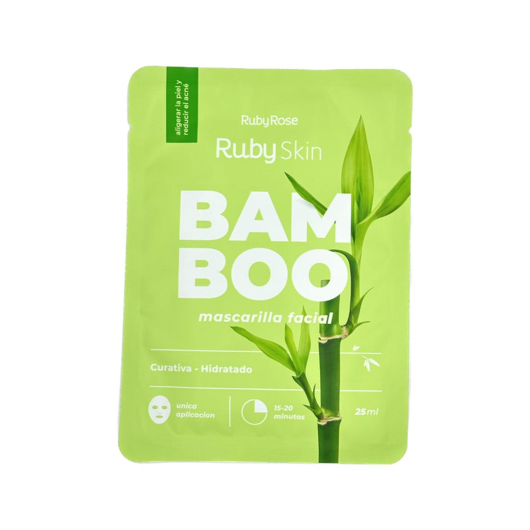 Ruby rose skin bamboo face mask HB-800