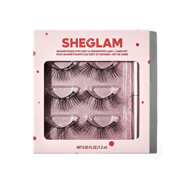 Sheglam Magnetizing Eyes Sexy & Segmented Lash + Liner Set