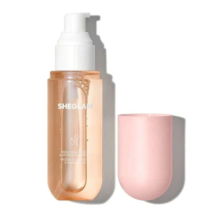 Sheglam Fresh Sesh Brush And Sponge Shampoo-Pink